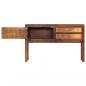 Preview: Sideboard 118x30x75 cm Massivholz Mango