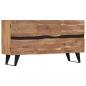 Preview: Sideboard 150 x 40 x 79 cm Akazie Massivholz