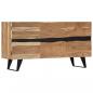 Preview: Sideboard 150 x 40 x 79 cm Akazie Massivholz