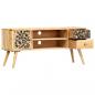 Preview: TV-Schrank 100 x 30 x 45 cm Massivholz Mango