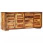 Preview: Sideboard 200 x 40 x 80 cm Massivholz