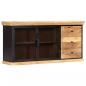 Preview: ARDEBO.de - Sideboard 150 x 40 x 75 cm Massivholz Mango 