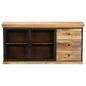 Preview: Sideboard 150 x 40 x 75 cm Massivholz Mango 