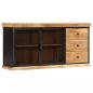 Preview: Sideboard 150 x 40 x 75 cm Massivholz Mango 