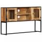 Preview: ARDEBO.de - TV-Schrank 120x30x75 cm Altholz Massiv