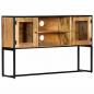 Preview: TV-Schrank 120x30x75 cm Altholz Massiv