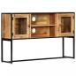 Preview: TV-Schrank 120x30x75 cm Altholz Massiv