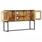 Preview: TV-Schrank 120x30x75 cm Altholz Massiv