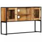 Preview: TV-Schrank 120x30x75 cm Altholz Massiv