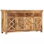 Preview: Sideboard mit 4 Schubladen 160 x 40 x 85 cm Massivholz Mango