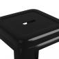 Preview: Barhocker Stapelbar 2 Stk. Schwarz Metall