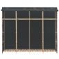 Preview: Kleiderschrank Grau 200 x 40 x 170 cm Stoff