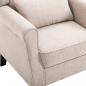 Preview: Sessel Beige Stoff