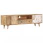 Preview: TV-Schrank 140x30x40 cm Massivholz Mango