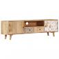 Preview: TV-Schrank 140x30x40 cm Massivholz Mango