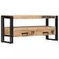 Preview: ARDEBO.de - TV-Schrank 100x30x45 cm Mango Massivholz