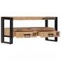 Preview: TV-Schrank 100x30x45 cm Mango Massivholz