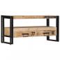 Preview: TV-Schrank 100x30x45 cm Mango Massivholz