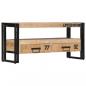 Preview: TV-Schrank 100x30x45 cm Mango Massivholz