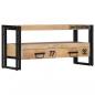 Preview: TV-Schrank 100x30x45 cm Mango Massivholz