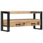 Preview: TV-Schrank 100x30x45 cm Mango Massivholz