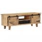 Preview: ARDEBO.de - TV-Schrank 120x30x40 cm Massivholz Mango