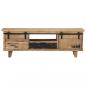 Preview: TV-Schrank 120x30x40 cm Massivholz Mango