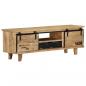 Preview: TV-Schrank 120x30x40 cm Massivholz Mango