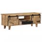 Preview: TV-Schrank 120x30x40 cm Massivholz Mango