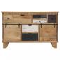 Preview: Sideboard 140x38x90 cm Massivholz Mango