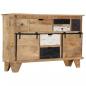 Preview: Sideboard 140x38x90 cm Massivholz Mango