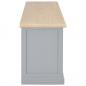 Preview: TV-Schrank Grau 120×30×40 cm Holz