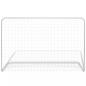 Preview: Fußballtore 2 Stk. mit Netzen 182×61×122 cm Stahl Weiß