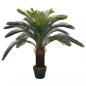 Preview: ARDEBO.de - Künstliche Pflanze Cycas-Palme mit Topf Grün 90 cm