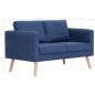 Preview: 2-Sitzer-Sofa Stoff Blau