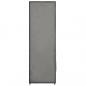 Preview: Kleiderschrank Grau 87 x 49 x 159 cm Stoff