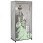 Preview: ARDEBO.de - Kleiderschrank 75×45×160 cm New York Stoff