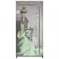 Preview: Kleiderschrank 75×45×160 cm New York Stoff