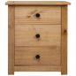 Preview: Nachtschrank 46x40x57 cm Kiefernholz Panama