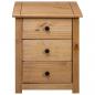 Preview: Nachtschrank 46x40x57 cm Kiefernholz Panama