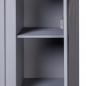 Preview: Kleiderschrank 3-Türig Grau 118×50×171,5 cm Kiefer Panama Serie