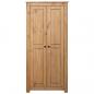 Preview: Kleiderschrank 80x50x171,5 cm Kiefernholz Panama