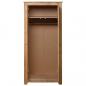 Preview: Kleiderschrank 80x50x171,5 cm Kiefernholz Panama