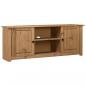 Preview: ARDEBO.de - TV-Schrank 120 x 40 x 50 cm Massivholz Panama-Kiefer