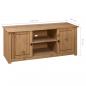 Preview: TV-Schrank 120 x 40 x 50 cm Massivholz Panama-Kiefer