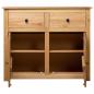 Preview: Sideboard 93x40x80 cm Kiefernholz Panama