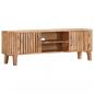 Preview: TV-Schrank 130 x 30 x 45 cm Akazie Massivholz