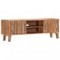 Preview: TV-Schrank 130 x 30 x 45 cm Akazie Massivholz