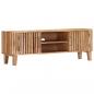 Preview: TV-Schrank 130 x 30 x 45 cm Akazie Massivholz