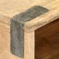 Preview: Nachttisch 40 x 30 x 52 cm Massives Raues Mangoholz